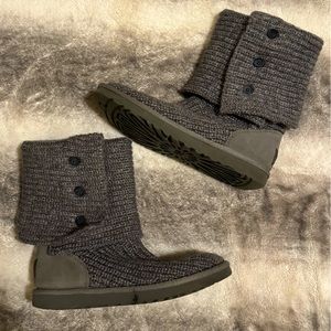 Knit Ugg Boots, size 8
